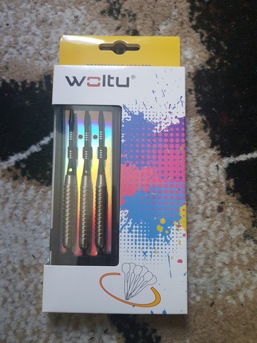 WOLTU Profi Dart-Set – 3er Set Steeldarts (20g) für Einsteiger & Fortgeschrittene