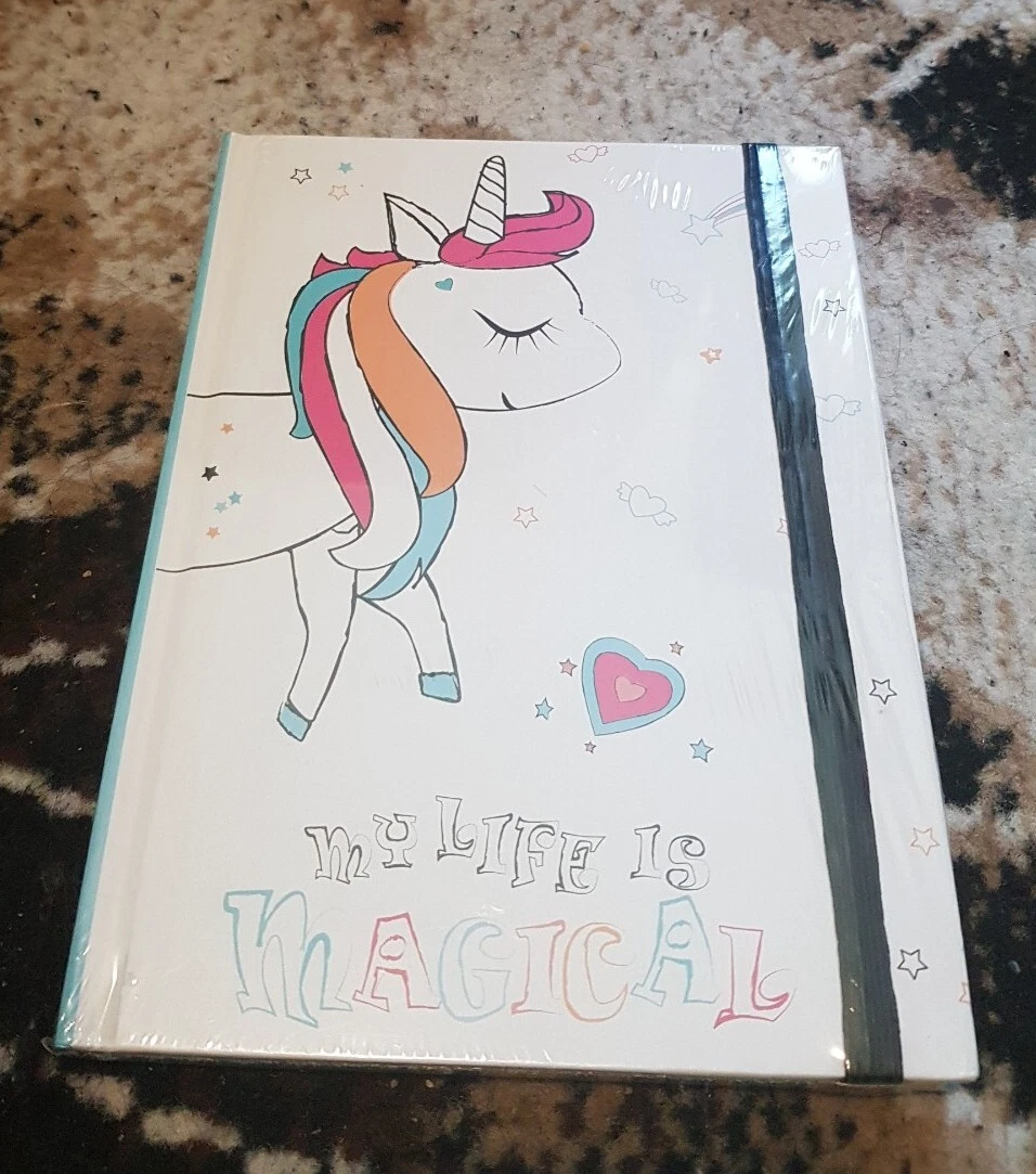 United Office Einhorn Notizbuch, my life is magical