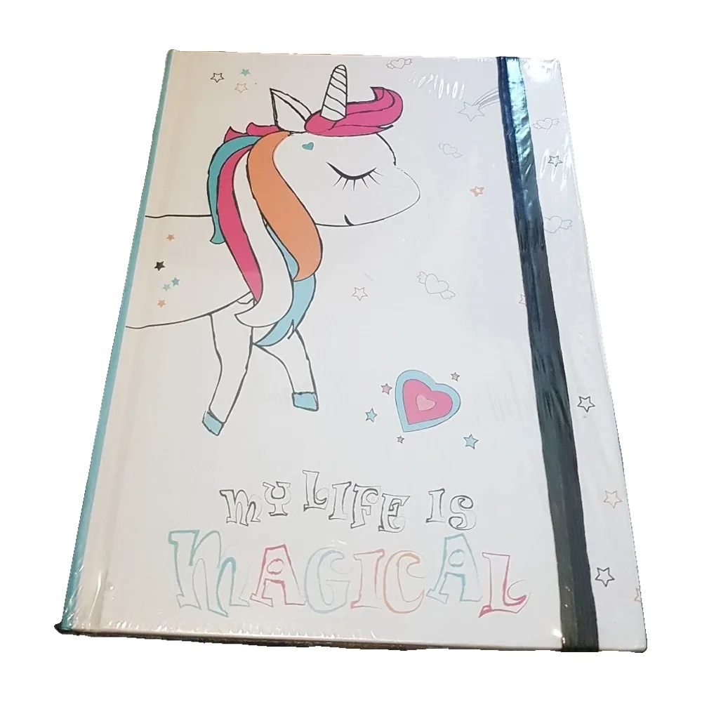 United Office Einhorn Notizbuch, my life is magical