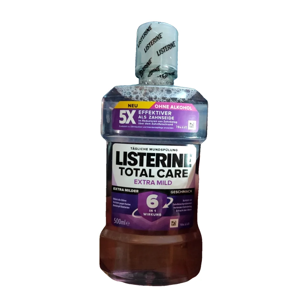 LISTERINE TOTAL CARE EXTRA MILD Mundspulung 500 ml